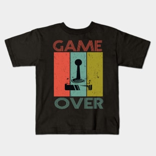 Retro Game Over Gaming Kids T-Shirt